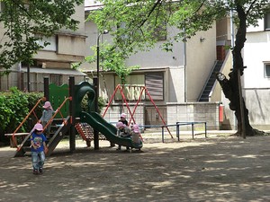 周辺環境:雷神山児童遊園 朝日エンブレム白金台