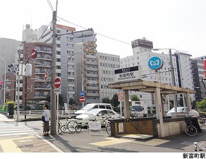 新富町駅(現地まで160ｍ)プラウド銀座東レジデンス