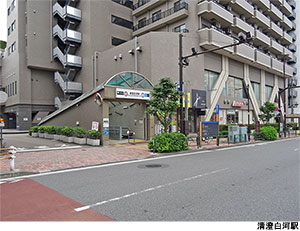 清澄白河駅(現地まで480ｍ)リビオ清澄白河