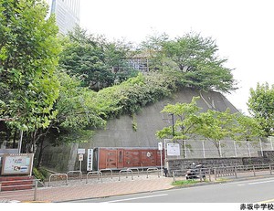 赤坂中学校 赤坂タワーレジデンス　トップオブザヒル