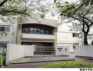 駒留中学校 土地・売地 世田谷区上馬１丁目 9900万円 駒沢大学駅｜住建ハウジング