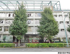 原宿外苑中学校 ビル 渋谷区代々木１丁目 80000万円 代々木駅｜住建ハウジング