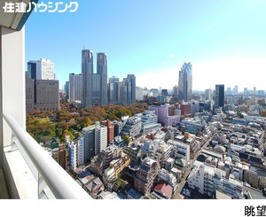 27階からの眺望 シティタワー新宿新都心