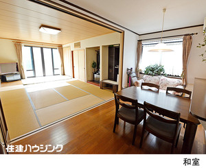 1階和室　ダイニングとつなげて使用できます 中古一戸建て 大田区南千束１丁目 24800万円 北千束駅｜住建ハウジング