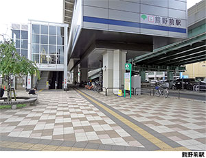 熊野前駅(現地まで400ｍ)クレアポルテ西日暮里