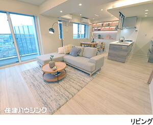 LDKは19帖以上のゆとりある広さ ブリリアタワー大崎