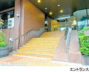 建物エントランス 朝日九段マンション