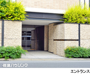 建物エントランス パークホームズ自由が丘