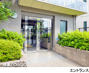 建物エントランス サンピア橋場