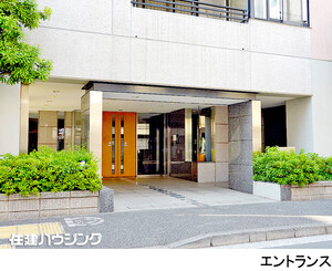 建物エントランス サンクタス築地(17490万円)｜中古マンション（新築･中古）｜住建ハウジング