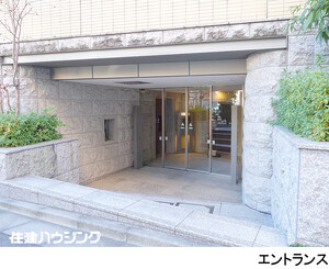 建物エントランス オークプレイス目黒行人坂