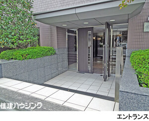 建物エントランス コートヒルズ高輪
