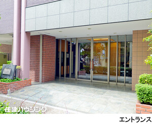 建物エントランス クレアシティ勝どきアットステーション