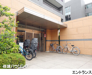 建物エントランス エクレールガーデン鷺ノ宮
