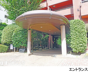 建物エントランス 渋谷美竹ハイム