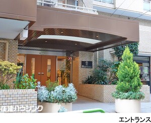 建物エントランス 朝日白山マンション