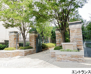 建物エントランス シティタワー高輪