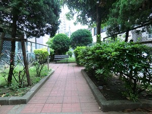 周辺環境:上馬二丁目公園 グローリオ三軒茶屋