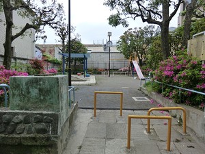 周辺環境:緑が丘西児童遊園 土地・売地 目黒区中根１丁目 11980万円 自由が丘駅｜住建ハウジング