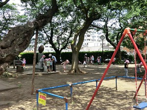 周辺環境:雷神山児童遊園 白金三光アンクレー