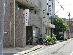 周辺環境:松井内科クリニック ハイネス中目黒