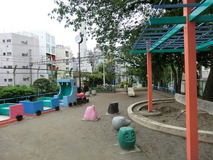 周辺環境:上原児童遊園地 渋谷区富ヶ谷１丁目(88000万円)｜土地・売地｜住建ハウジング