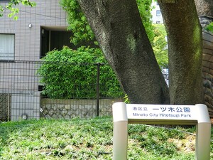 周辺環境:一ツ木公園 中古一戸建て 港区赤坂７丁目 17500万円 赤坂駅｜住建ハウジング