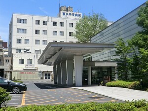 周辺環境:東京共済病院 土地・売地 目黒区中目黒２丁目 8480万円 中目黒駅｜住建ハウジング