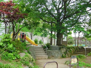 周辺環境:日下山児童公園 大田区南雪谷２丁目(7800万円)｜土地・売地｜住建ハウジング