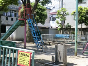周辺環境:本二児童公園 マンション(一棟) 大田区蒲田本町２丁目 ポルシェ蒲田本町 15600万円 蒲田駅｜住建ハウジング