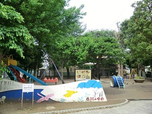 周辺環境:石川公園 クレストフォルム奥沢