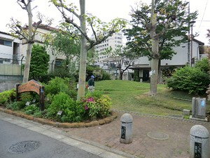 周辺環境:上呑川児童公園 新築一戸建て 大田区石川町１丁目 8980万円 緑が丘駅｜住建ハウジング
