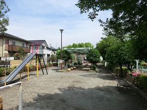 周辺環境:上北沢五丁目公園 新築一戸建て 杉並区上高井戸３丁目 9480万円 高井戸駅｜住建ハウジング