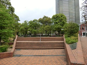周辺環境:アメリカ橋公園 マートルコート恵比寿南2