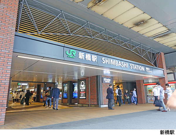 新橋駅(現地まで160ｍ) 港区新橋２丁目(125000万円)｜土地・売地｜住建ハウジング