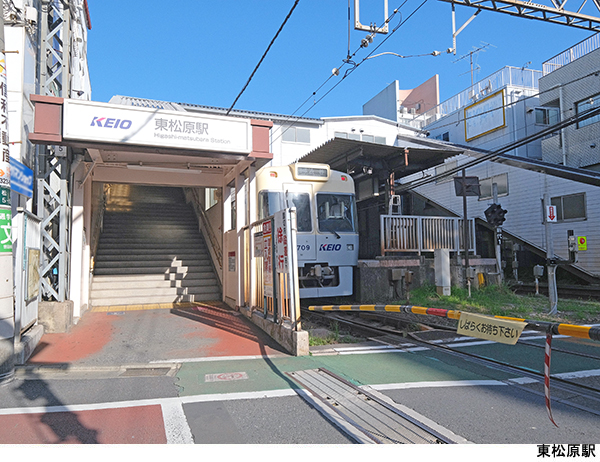 東松原駅(現地まで400ｍ) ホームズ羽根木