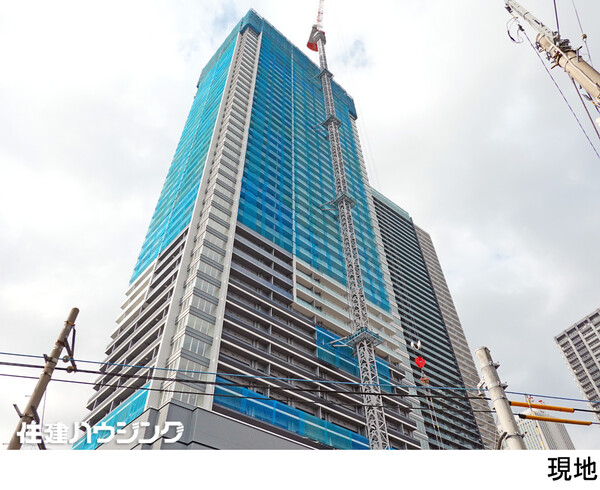建築中 プラウドタワー池袋