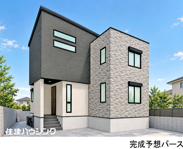 完成予想パース 練馬区大泉学園町５丁目(6180万円)｜新築一戸建て｜住建ハウジング