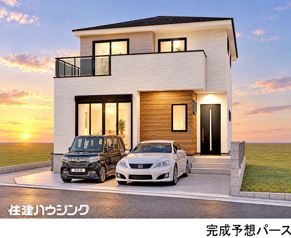 完成予想パース 練馬区大泉学園町５丁目(7898万円)｜新築一戸建て｜住建ハウジング