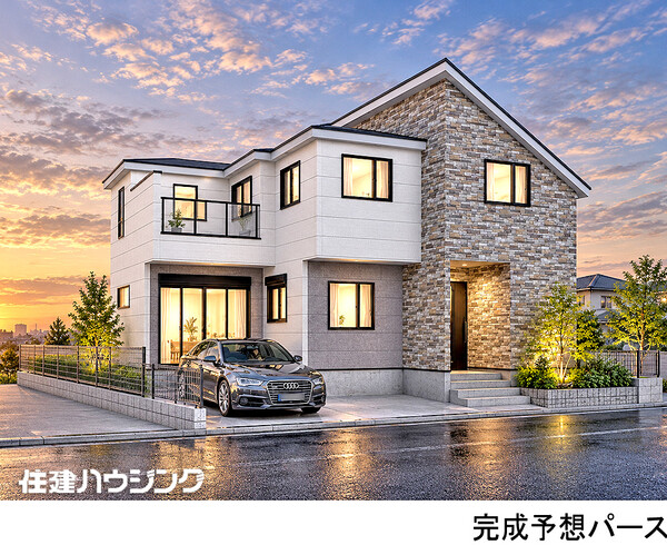 完成予想パース 練馬区三原台１丁目(10990万円)｜新築一戸建て｜住建ハウジング