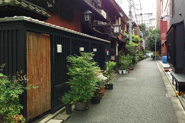 人形町裏路地