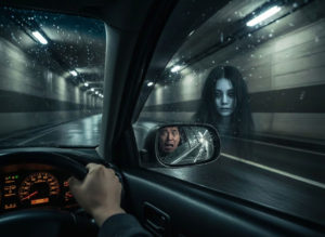 千駄ヶ谷トンネルの幽霊を見たドライバー