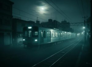 江東区内の幽霊電車